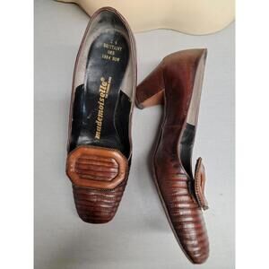 MADEMOISELLE THE FASHION SHOES K 4 BRITTANY ORB 1984 BOW, VINTAGE SHOES